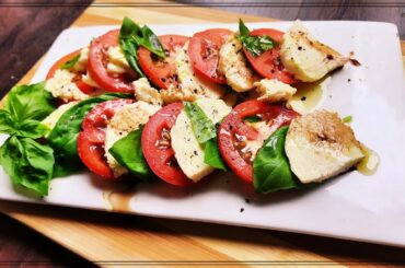Caprese Salad | Quick, Easy & Healthy Salad | Italian Cuisine | Parthavi's Kitchen