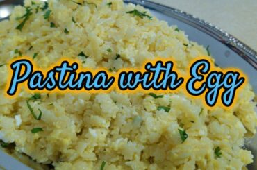 🍛 Pastina with Eggs 🍳| Easy Pasta Recipes | Italian Food for Kids | Pastina Italian Dishes