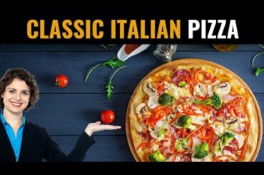 Classic Italian Pizza Recipe | Videonium Food | Mix, Knead, Cut, Chop, Add, Bake, Broil, and Enjoy!