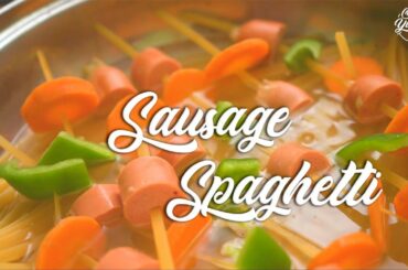 Sausage spaghetti  | Italy | Cooking Yummy