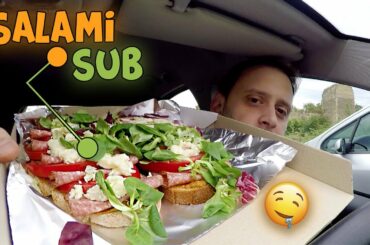 ASMR KLOPANJE | SALAMI SENDVIČ | ITALIAN SALAMI SUB