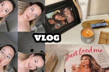 VLOG- My morning routine, New cookbook, Italian Market, and a BBQ dinner