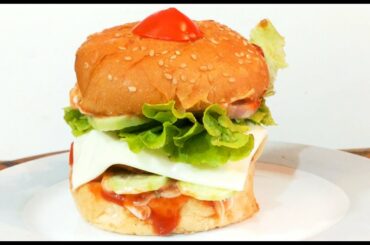 Padmavati Burgers🍔😍| Italian Burger Recipe🤤| Veg Burger | वेज बर्गर|  MCDONALDS MC ALOO TIKKI BURGER