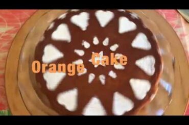 Italian food in Amharic- የብርቱካን ኬክ አሠራር (Orange Cake)