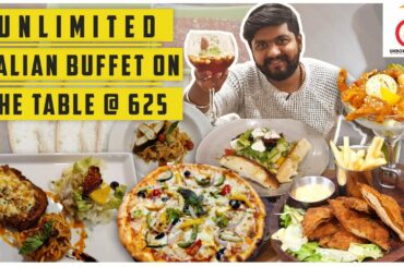Unlimited Italian Buffet @ 625 | Avista Winebar and Pizzeria | Unbox Karnataka | Kannada Food Review