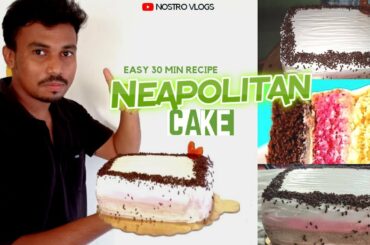 NEAPOLITAN CAKE RECIPE IN MALAYALAM | ITALIAN CAKE RECIPE | നിയപോളിറ്റൻകേക്ക്  സിംപിൾ ആയി ഉണ്ടാക്കാം
