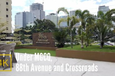 Under MGCQ, 88th Avenue and Crossroads Mall, Cebu, Philippine【4K】
