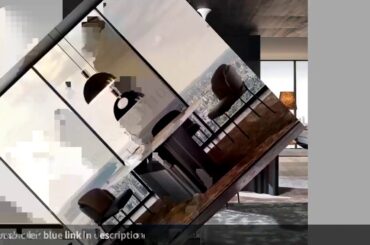 ✓Italian Minimalist Dining Chair Carbon Steel Fabric Dining Chair Simpl