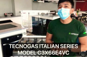 How To Use Tecnogas Cooking Range Italian Series Model C3X66E4VC - FULL VIDEO & TIPS! #17