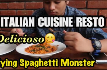 Filipino-Indian Boy: Italian Cuisine @ Flying Spaghetti Monster | Exploring Hyderabad