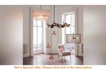 ☘️ Wholesale Italian design molecule lamp Kitchen Island Dining room Bar Glass Balls Chandelier Lof
