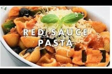 How to make Italian Gravy Pasta At Home/Red Sauce Pasta #italiandish રેડ ઇટાલિયન ગ્રેવી પાસ્તા#Pasta