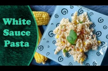 How to make White Sauce Pasta | Super simple & easy recipe | Flavourful Heaven