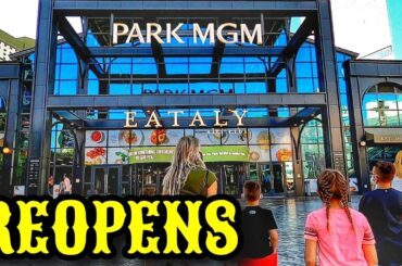 LAS VEGAS STRIP | EATALY AT PARK MGM REOPENS 09.30.2020