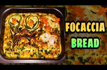 FOCACCIA BREAD | ITALIAN RECIPE |RASHI'S COOKERY WORLD
