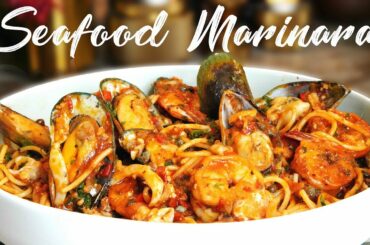 SEAFOOD MARINARA PASTA RECIPE | An Italian Classic