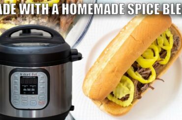 Instant Pot Italian Beef --a throw-together go to!!