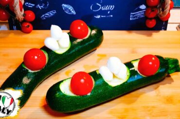 Famous Caprese salad. New recipe with Zucchini. The simplest recipe!!!