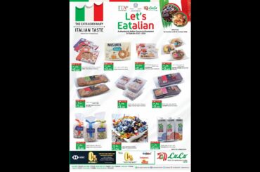 Lulu Hypermarket Bahrain Italian Taste Offers