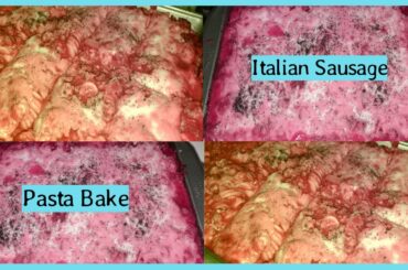 IN keke's kitchen #162 Two Layer Italian Sausage Pasta Bake (Meaty and Cheesy) #cooking #pasta