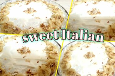 Sweet Italian delicious dessert. Ready 15 minutes .amazing recipe.