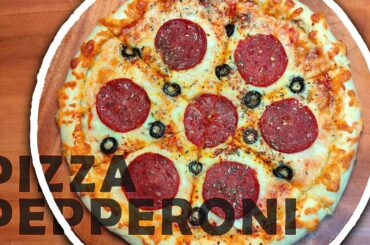 Pizza Recipe: Pepperoni Pizza | How to make Pizza | Easy Italian Pizza Recipe | সহজ পিৎজা রেসিপি