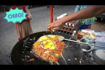 Egg fried rice street food | India street food