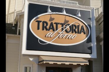 Dinner at Trattoria al Forno, riding the Skyliner and Boardwalk Resort tour at the Walt Disney World