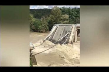 Bridges & Buildings Destroyed During Storm Alex in Piemonte, Italy 🇮🇹