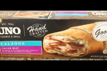 UNO Pizzeria & Grill Calzone: Italian Meat Review