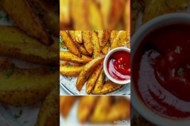 potato wedges /Italian style simple and easy recipe of potato wedges.