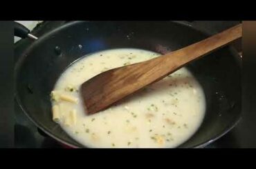 How To Cook Maggie Mushroom Pasta | Italian Pasta recipe | creamy cheese pasta recipe | Tasty pasta