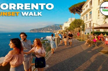 Sorrento, Italy Sunset Walk