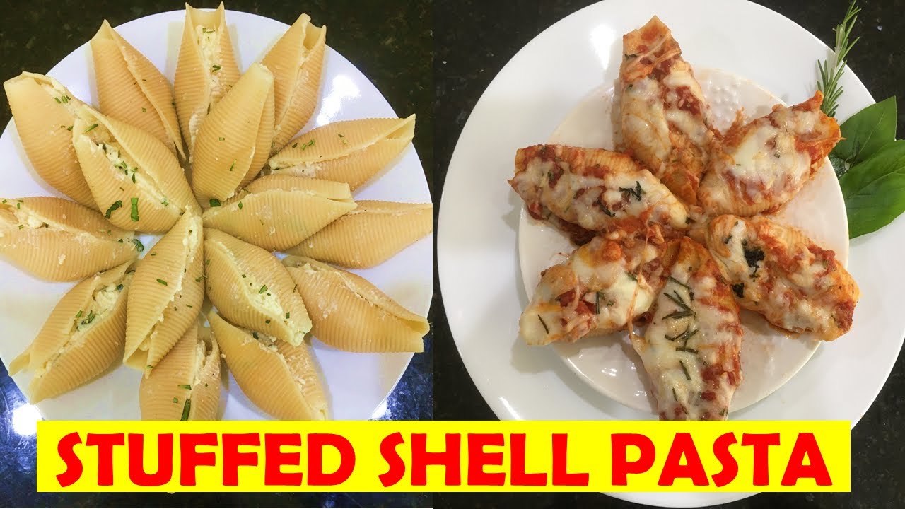 Stuffed Pasta Shell Recipe | Pasta Recipe Stuffed Pasta Shell Recipe | Pasta Recipe