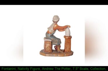 ⭐️ Fontanini, Nativity Figure, Andrew The Potter, 7.5" Scale, Collection, Handmade in Italy, Design