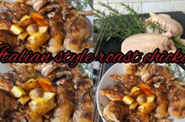 Italian style roast chicken recipe delicious and delicate// Riwayat pakistani food