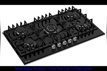 ⚡️ Empava 30 Inch Gas Cooktop with 5 Italy Sabaf Sealed Burners NG/LPG Convertible Tempered Glass i
