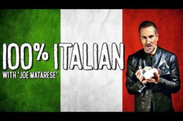 100% Italian with 'Joe Matarese' 020 // PATRICK TOMLINSON