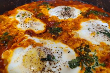 how  to make shakshuka | Italian |  झटपट शाकशूका | महाराष्ट्रीयन शाकुबाई🤣 | Unique Recipes