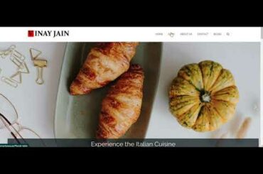 Best restaurants web developed by Vinay