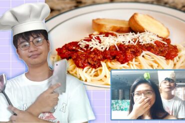 COOKING 101: Italian Spaghetti | Criselle Ching