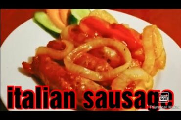 italian sausage cook in tomato sauce