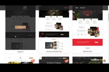 Deliciko - Restaurant WordPress Theme cafe italian restaurant Build Website