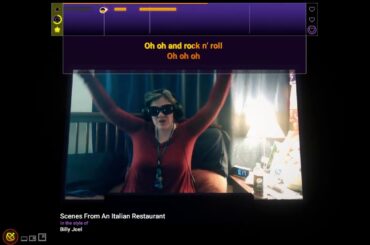 Karistina performs "Scenes From An Italian Restaurant"