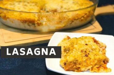 Lasagna || Beef & cheese lasagna || How to-make Lasagna|| Italian Dish