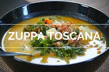 My version of ZUPPA TOSCANA from Olive Garden | Food with Vienna