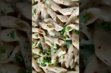 White sauce pasta in Italian style.....