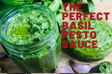 The Perfect Basil Pesto, Homemade Vegan-Vegetarian Recipe, Italian Classic Recipe, Seema Lifestyle
