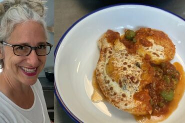 One-Skillet Chicken Puttanesca Melt - Everyday Food with Sarah Carey