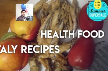 Home Made Fish Alicia Fry in Italy Recipes is a Special Way